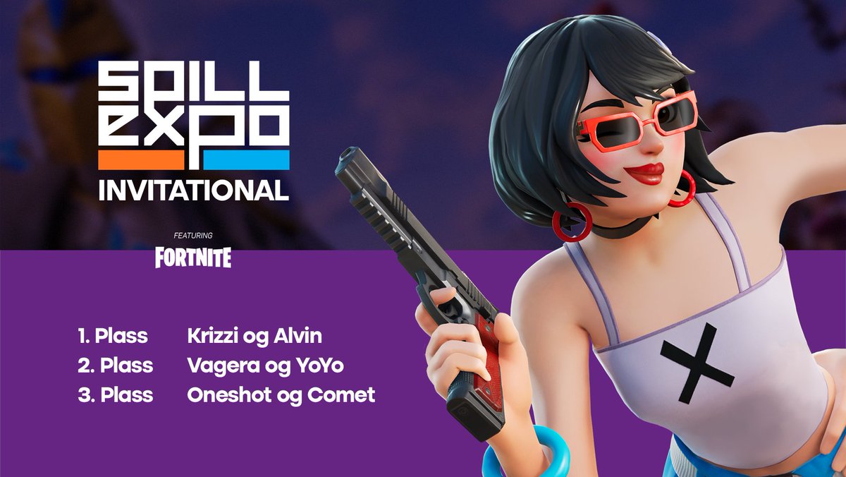 Gratulerer til <a href="/Krizzii1/">Krizzii</a> og <a href="/AlvinIr2/">Alvinir</a> med seieren i Finalen på SpillExpo Invitational 2023!!!

1. Plass: 10 000,- NOK
2. Plass: 5000,- NOK
3. Plass 2500 ,- NOK

Håper vi får til lignende på SpillExpo Stavanger 2024, enda flere online qualifiers og enda flere i finalen på scena.