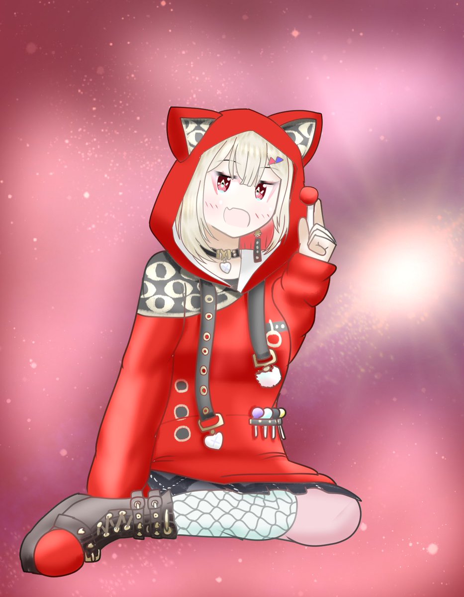 「ヴァンパイアモード紅蓮罰さん!#罰アート 」|ぽかhiイネザメ🌾🐑🍚🌌👑🐬🛌🦉📕(✪ゴエルッソ)✨のイラスト
