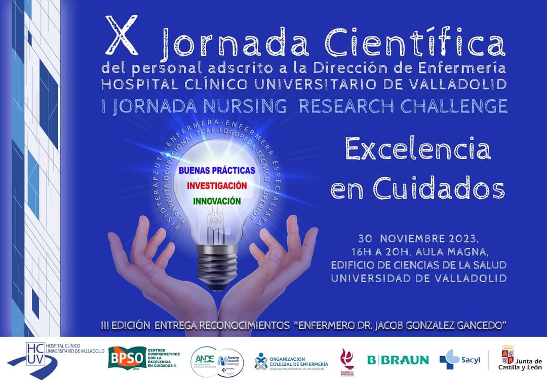 El 30 de noviembre compartiremos ciencia y cuidados. Os esperamos
<a href="/Enfermeria_UVa/">Facultad de Enfermería UVa</a> <a href="/abelen202/">Belén Martin</a> <a href="/BelenMa80681193/">Belen Martin-Gil</a> <a href="/ElsaRdgzGabella/">Elsa</a> <a href="/Bpso_Host_CyL/">BPSO_HOST_CastillayLeón</a>