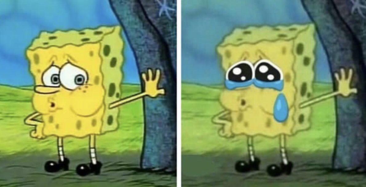 moi après avoir prétendu que j'allais bien toute la journée