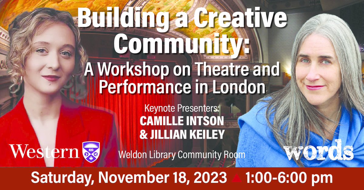 strosow's tweet image. This afternoon I attended the “Building a Creative Community”Workshop at the Weldon Library at @WesternU. Sponsored by wordfest.ca — we have such a strong creative community in London, but they need so much more support!