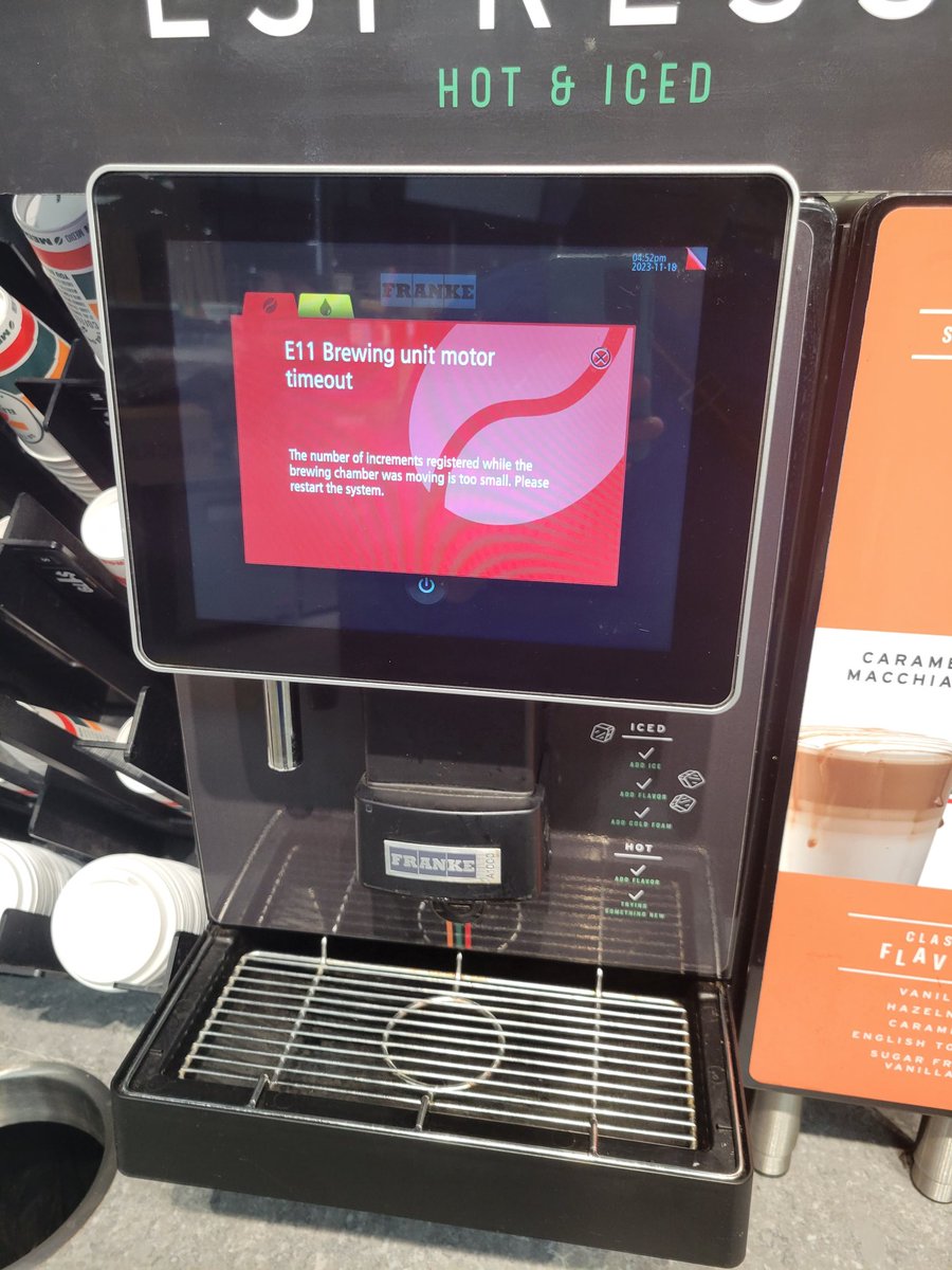DeucesNeverLose's tweet photo. 2nd Greenville and Mockingbird Store @7eleven #coffeefail 
Training on proper service is definitely needed. I'll keep posting till I get a response. Thanks. https://t.co/oLQZJl9bHr