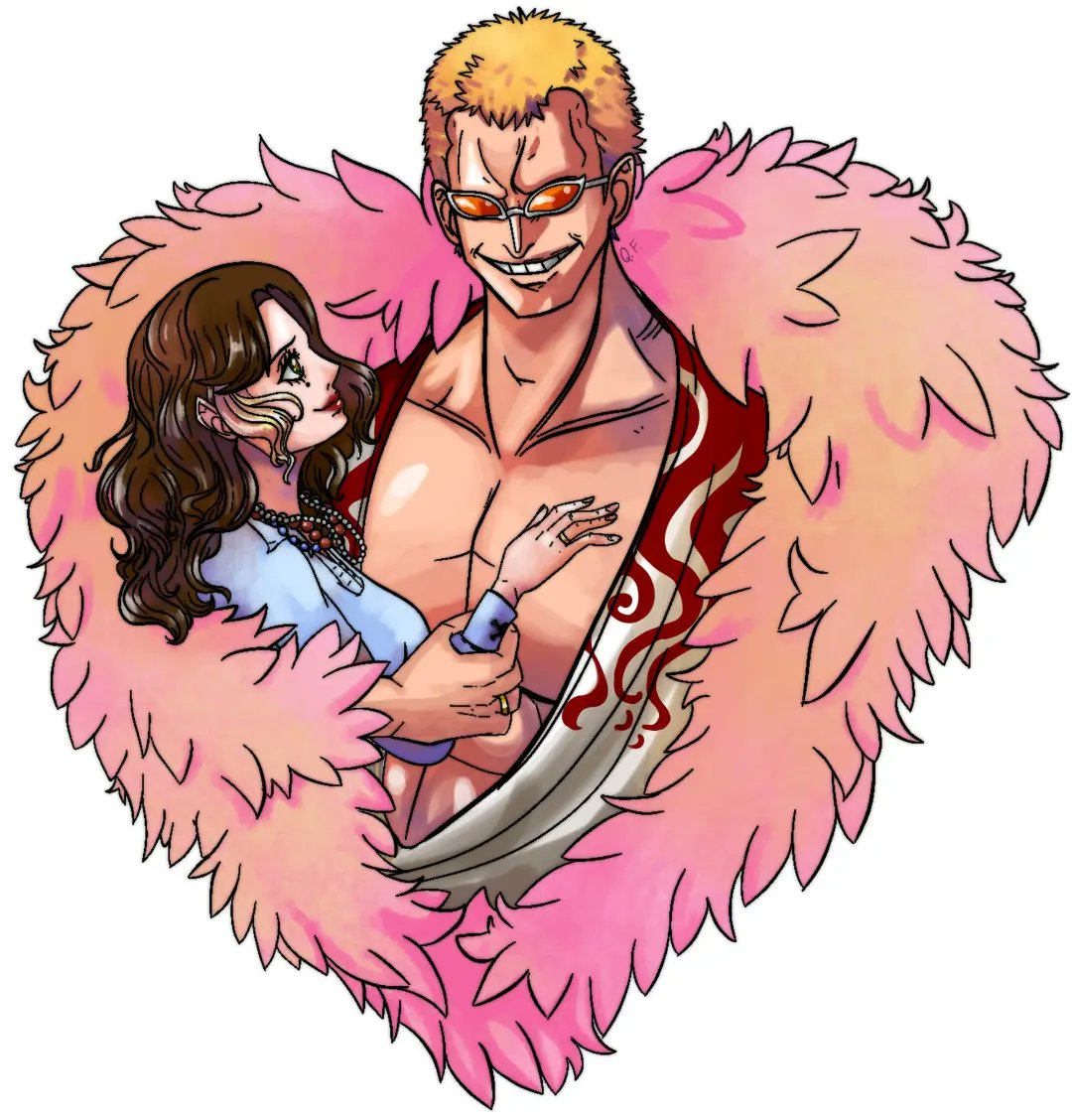 cry_angst's tweet photo. This is almost a redrawing of my old drawing.🦩
#onepieceoc #oc #ocxcanon #onepiece #doflamingo #digitalart https://t.co/lvcrXTWpna