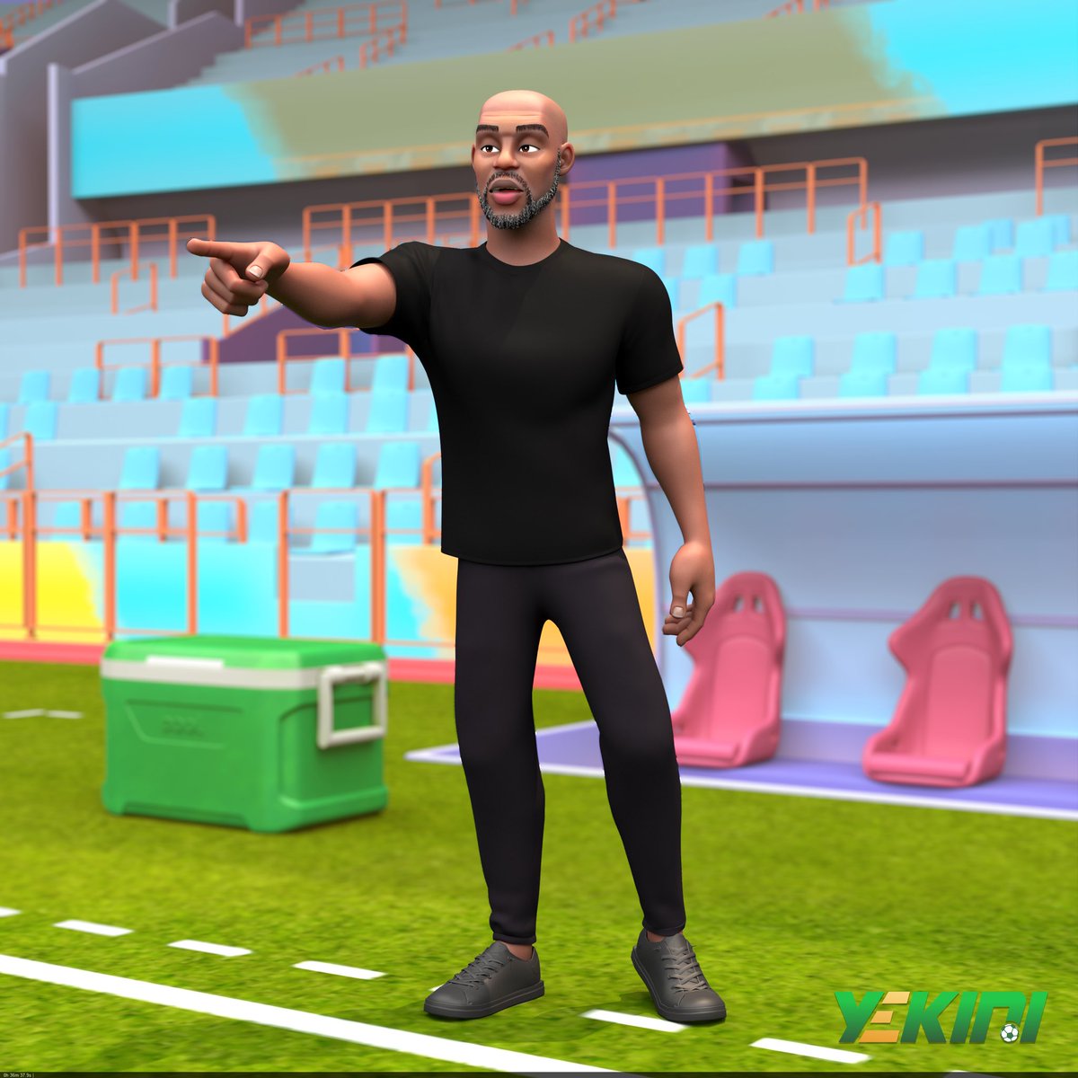 gbengajetomobi's tweet photo. Coach Joseph
Palms FC head coach, he has dominated the Eko league for 5 years winning several titles and competition, Coach Gbada’s Blazers will be playing his team in the finals of the Eko league which will feature in the pilot episode.

Watch out for the Yekini Pilot. Please RT https://t.co/IhMTBFnhG4