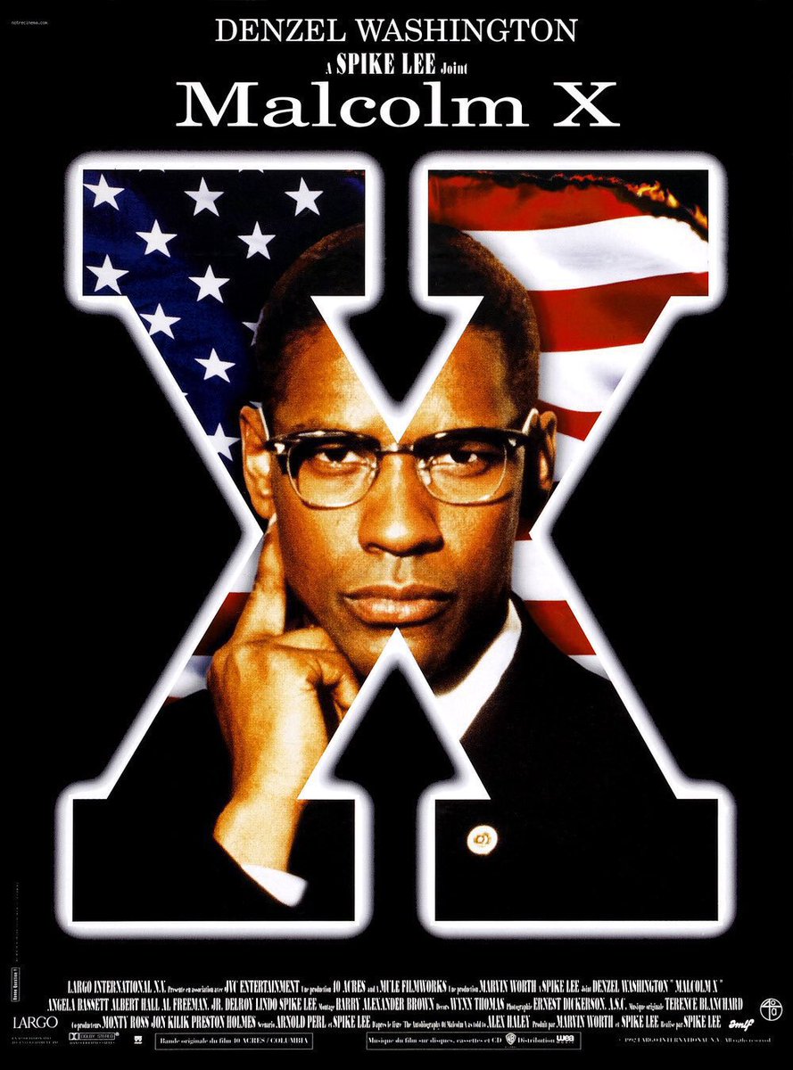 FilmNewsNos's tweet photo. 🎬MOVIE HISTORY: 31 years ago today, November 18, 1992, the movie ‘Malcolm X’ opened in theaters!
#DenzelWashington #AngelaBassett #AlbertHall #AlFreemanJr @authenticdelroy #SpikeLee #RogerGuenveurSmith #TheresaRandle #KateVernon #LonetteMcKee @WendellPierce #GiancarloEsposito https://t.co/VsTg4UyQW5