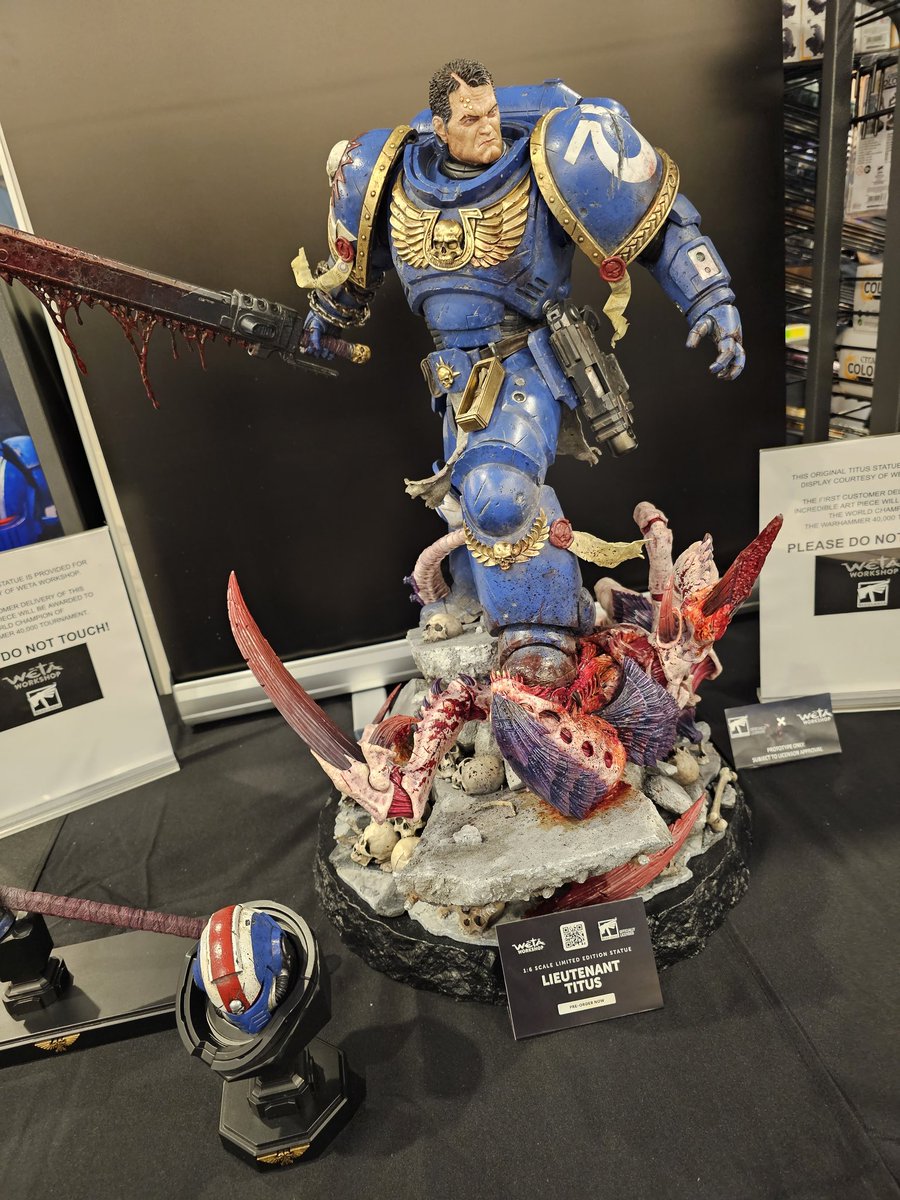 Ottoverse's tweet photo. Made it out to the Warhammer 40k Grand Narrative today in Atlanta. Great to see the games, the competition and outstanding work on the game figurines. https://t.co/a9DmLlgbR8