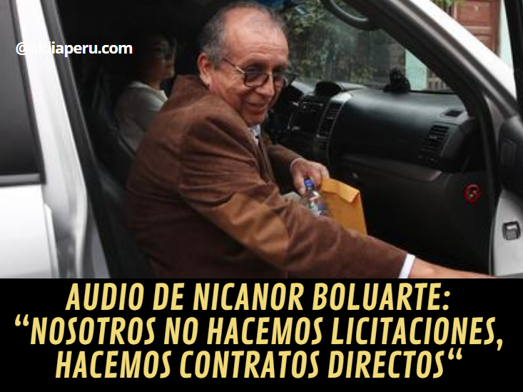 aldiaperupe's tweet photo. #CORRUCIÓN: En este 2do. audio de Nicanor Boluarte, (hermano de la monigote de keiko) habla de contratos: "Se va a declarar en estado de emergencia la educación para no hacer licitaciones y hacemos contratos directos". FUENTE: @Epicentro_TV   

#TAG dina boluarte CORPAC nepotismo https://t.co/Qwwi40oZyg