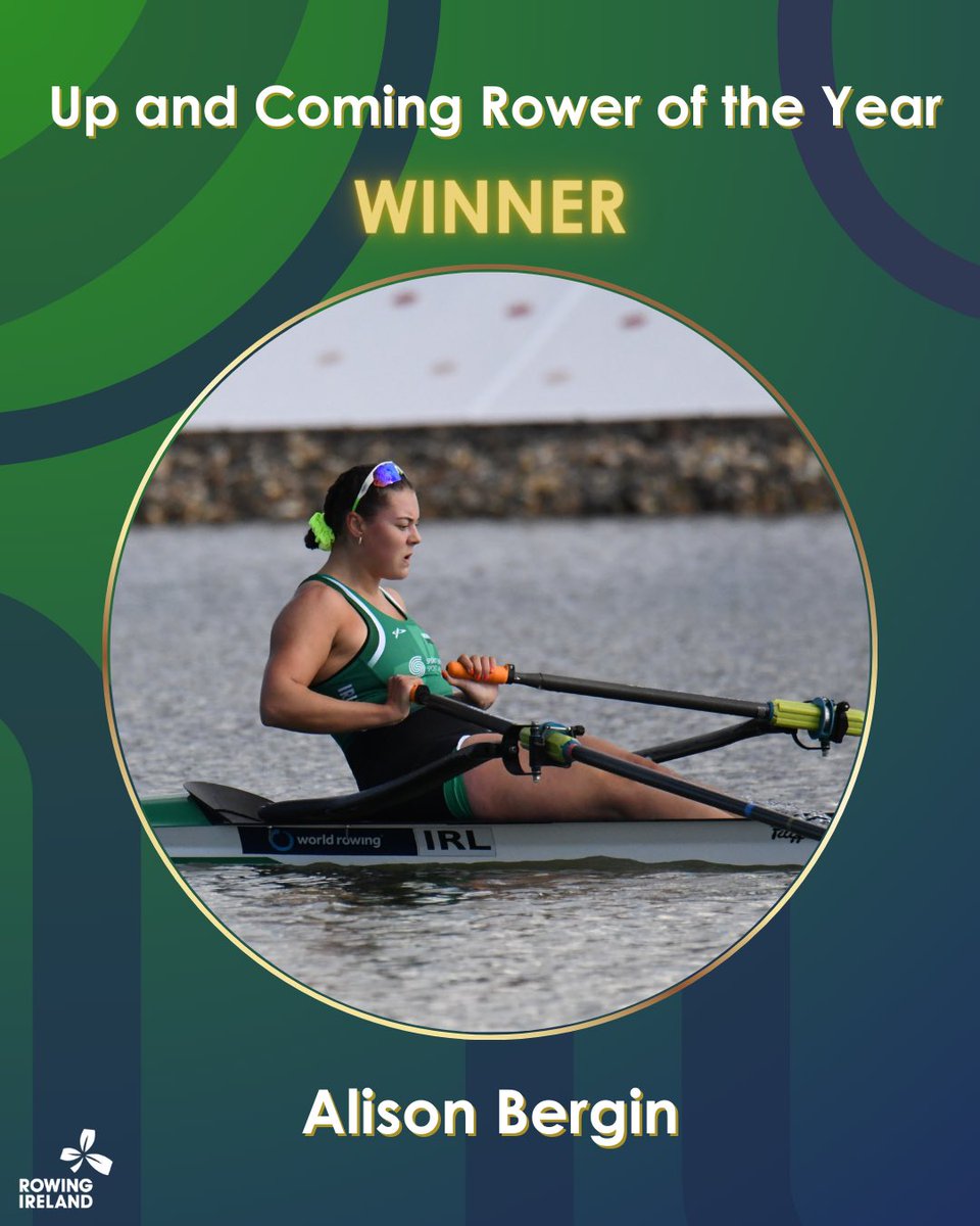 🏆Up and Coming Rower of the Year🏆

Alison Bergin is the 2023 Up and Coming Rower of the Year!

#RIAwards2023 #wearerowingireland
