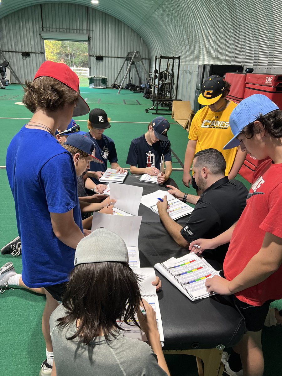 TXBaseballRanch's tweet photo. Great first day of our Thanksgiving holiday “Elite Pitchers Bootcamp”. Assessments are under way and guys are locked in. #HyperPersonalize #RanchDifference https://t.co/7Ssd9yzaqW