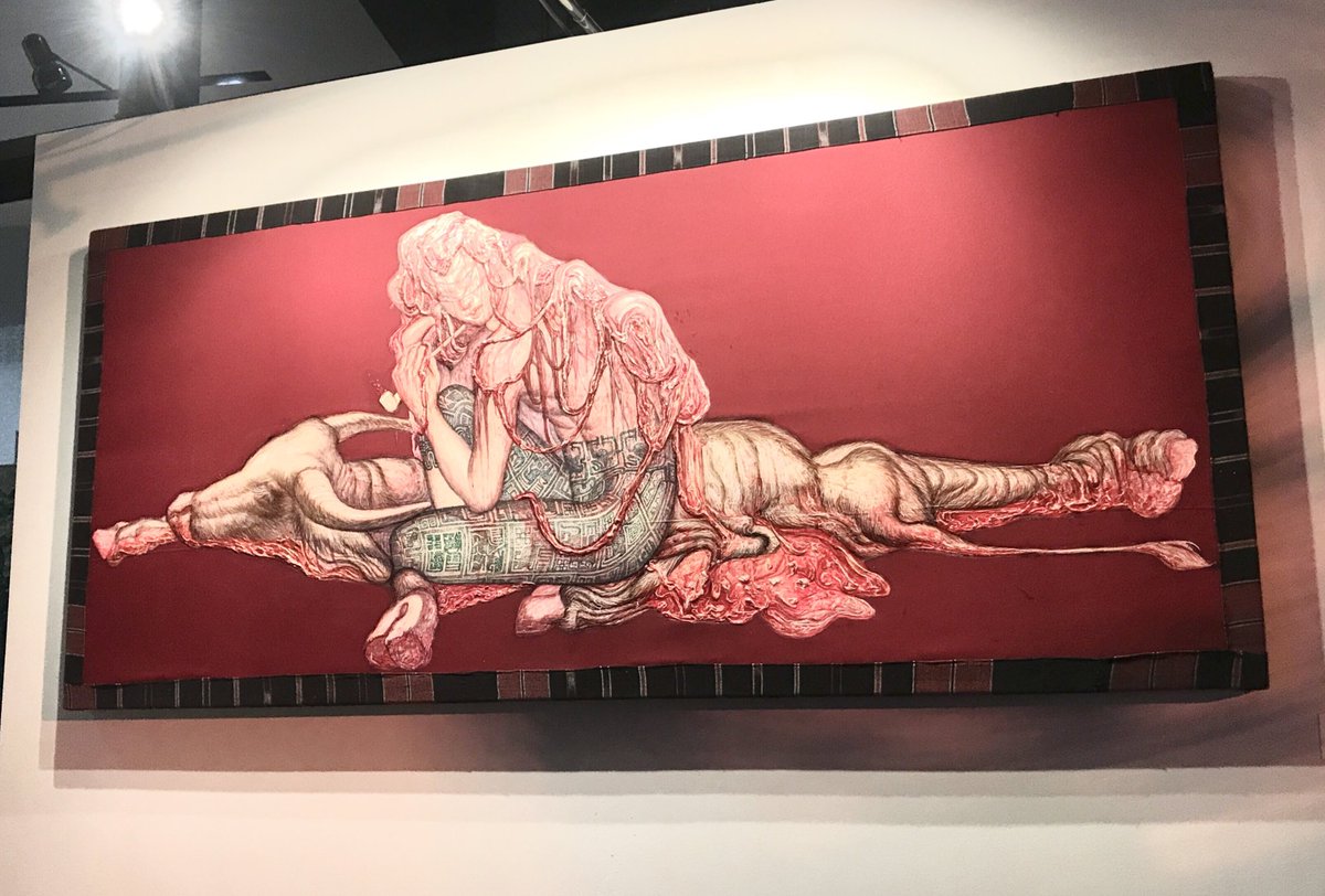 commecestbon's tweet photo. Exhibition by artist Sornchai Phongsa at the #AllianceFrançaiseBangkok, part of #GalleriesNights2023.  นิทรรศการโดยศรชัย พงษ์ษา #งานแกลเลอรี่ไนท์ #สมาคมฝรั่งเศส

#GN23 #SornchaiPhongsa #ศรชัยพงษ์ษา #commecestbon #dinewinestyle #กอมเซต์บง #กินดื่มเที่ยว #artexhibition #งานศิลป์ https://t.co/rACr8HysiW