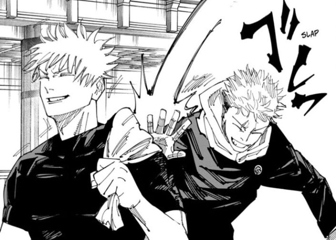 croissant_mila's tweet photo. i hold every moment satoru lets his infinity down around his kids so very dearly https://t.co/tRkOZEQRiI