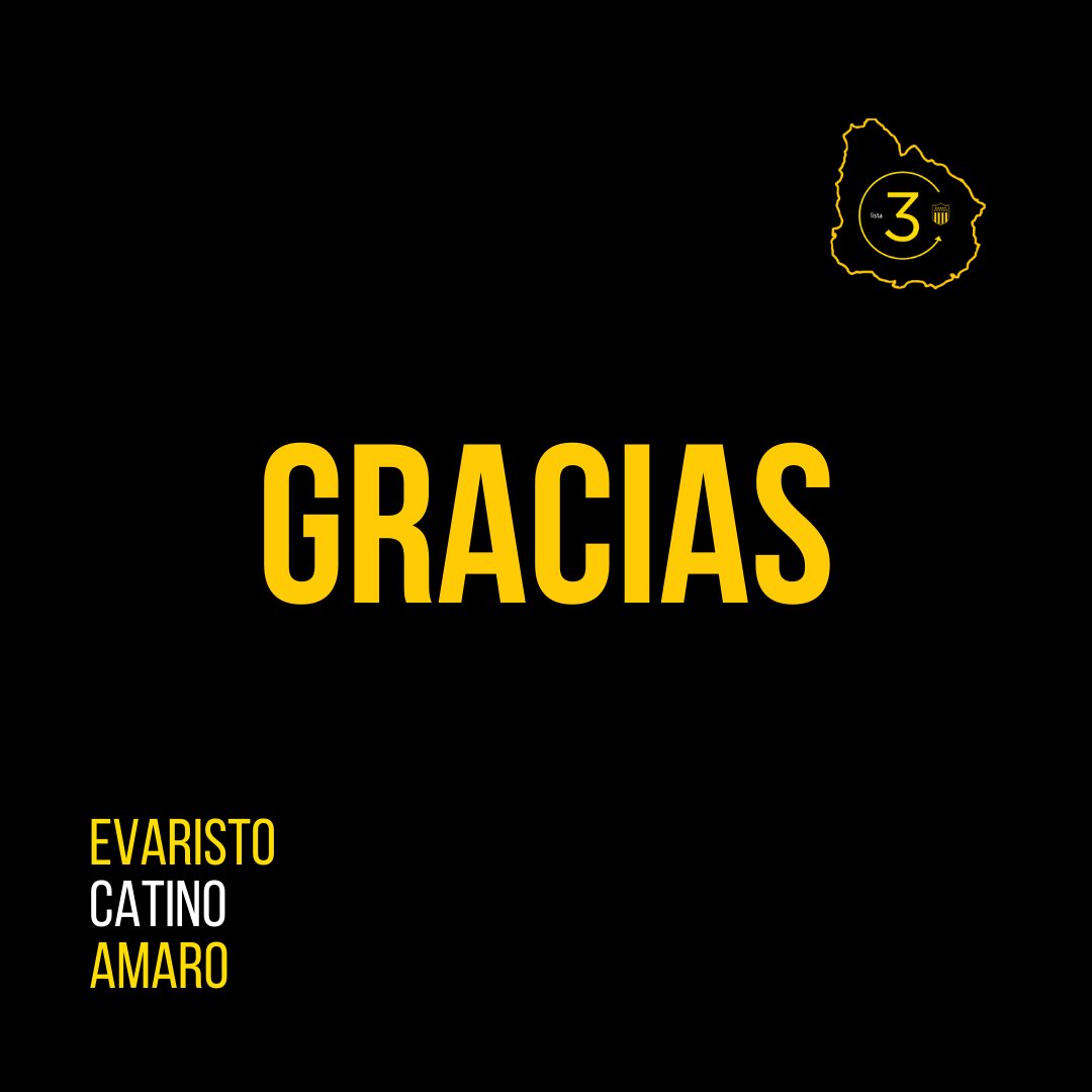 Habiendo terminado el horario de votación, nos toca agradecer a cada uno de los que confiaron en este espacio.

Un equipo que combina muchas cosas, que quiere trabajar por el interior que siempre ha sido olvidado y que por delante de todo quiere poner #primeropeñarol

¡GRACIAS!