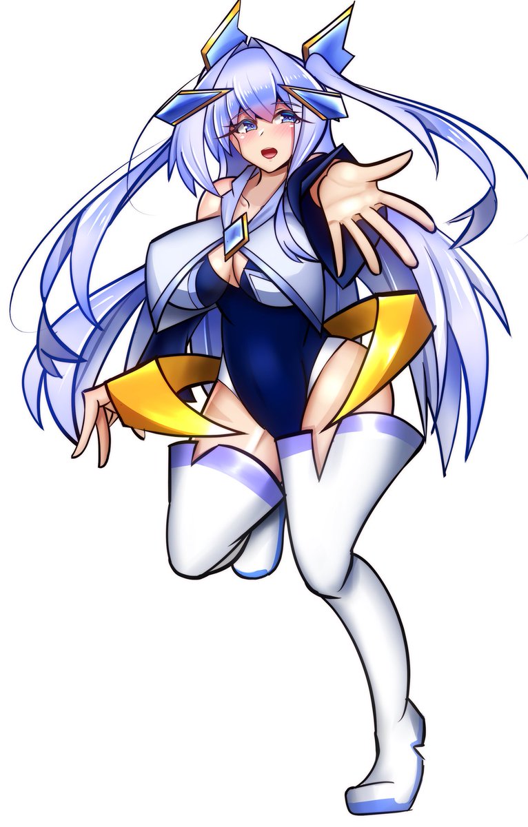 うちの子変身ヒロインの歴代基本フォームです。
ちなみに彼女のテーマカラーは白です!! 