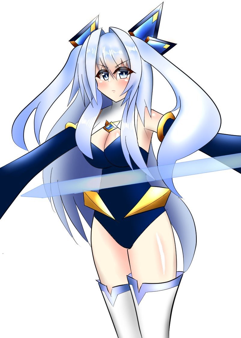 うちの子変身ヒロインの歴代基本フォームです。
ちなみに彼女のテーマカラーは白です!! 