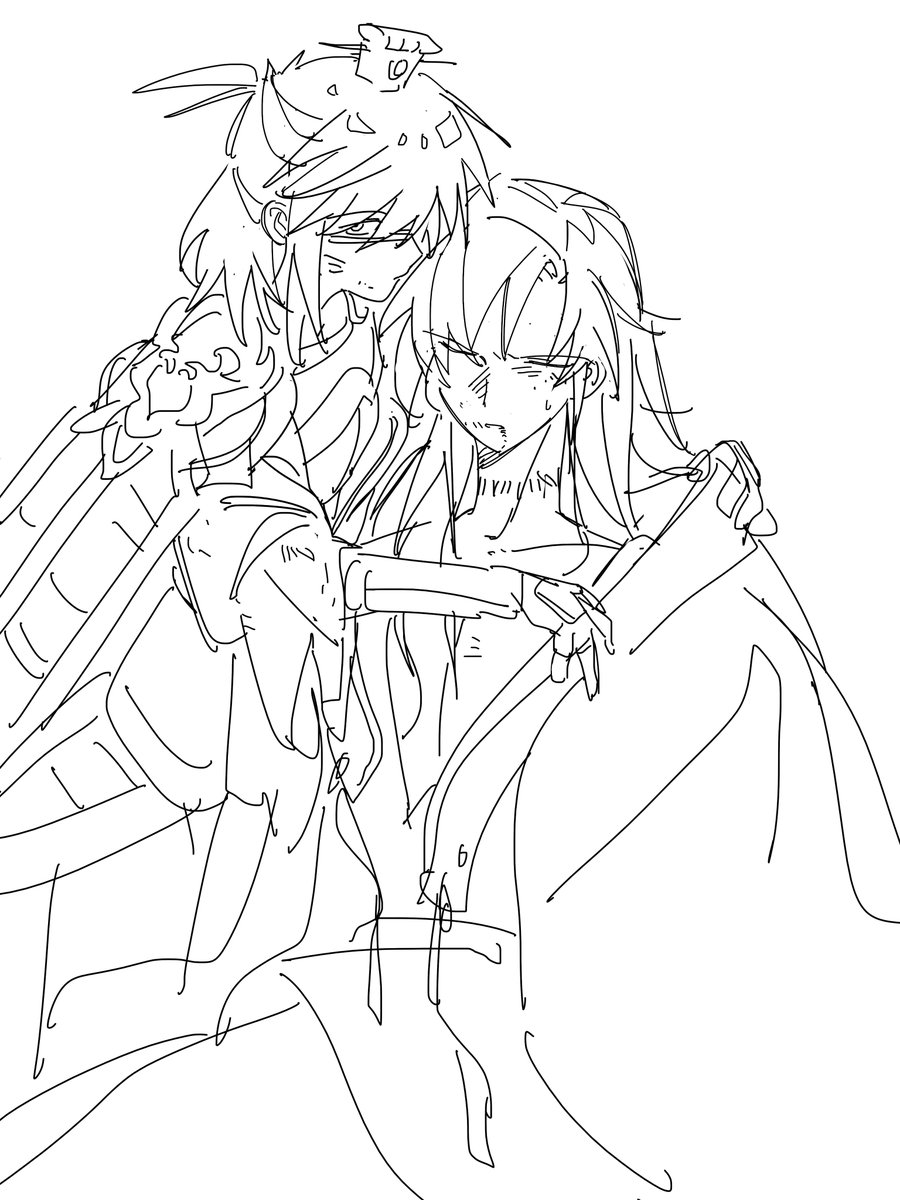 Linsuto's tweet photo. #マギ #魔笛magi #练白雄 #练红炎
雄战俘if https://t.co/Hoj7PUmhm5