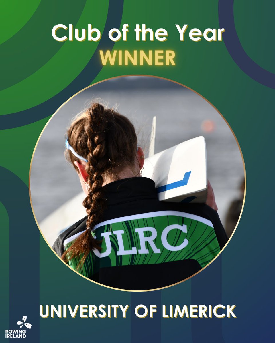 🏆Club of the Year🏆

University of Limerick RC is the 2023 Club of the Year!

#RIAwards2023 #wearerowingireland