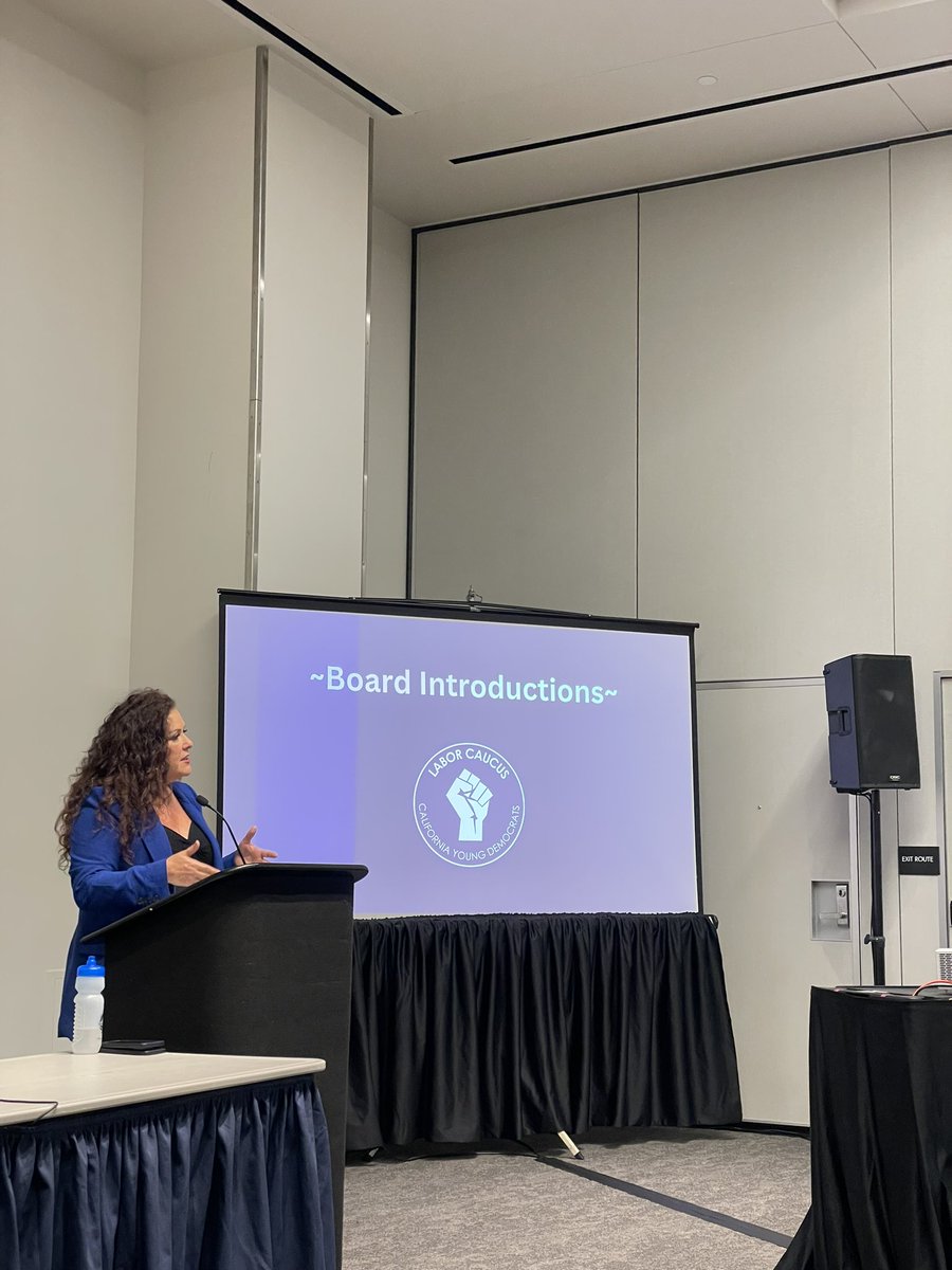 “This labor movement is all we have to change things” - <a href="/LorenaSGonzalez/">Lorena Gonzalez Fletcher</a> 💪

What a treat it is to have a giant of the labor movement join us. We’re ready to continue empowering workers statewide! 🔥