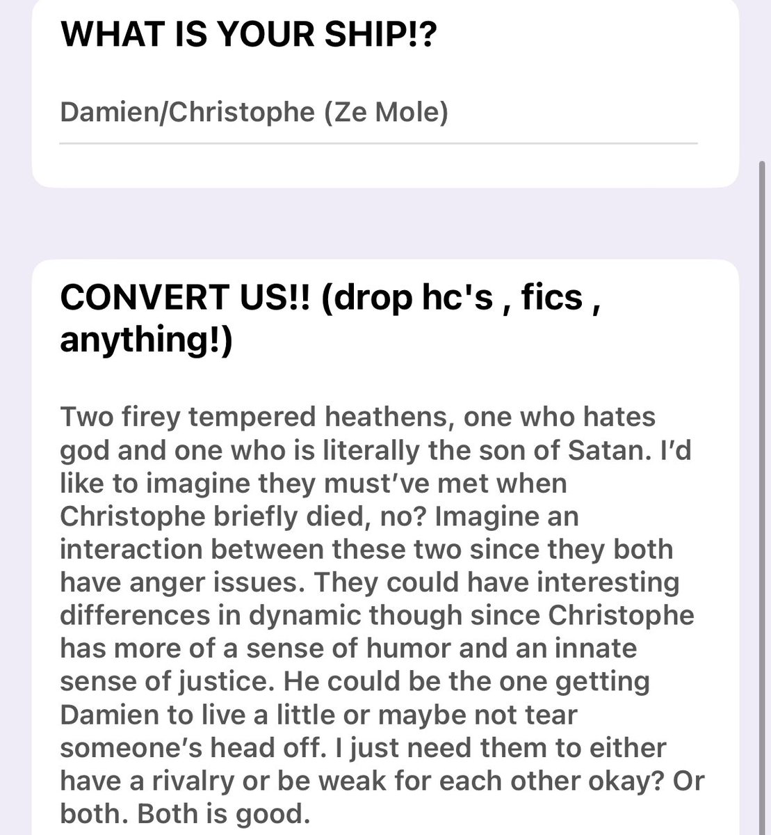 shipconvertion's tweet photo. HEY!! YOU🫵 !!! 

HAVE YOU HEARD THE GOOD WORD OF #SPDEMOLE ?! WELL ,, LET US TAKE A MOMENT OF YOUR TIME TO TALK ABOUT THEM !!!

— 🧸 https://t.co/PL4P16kWeh