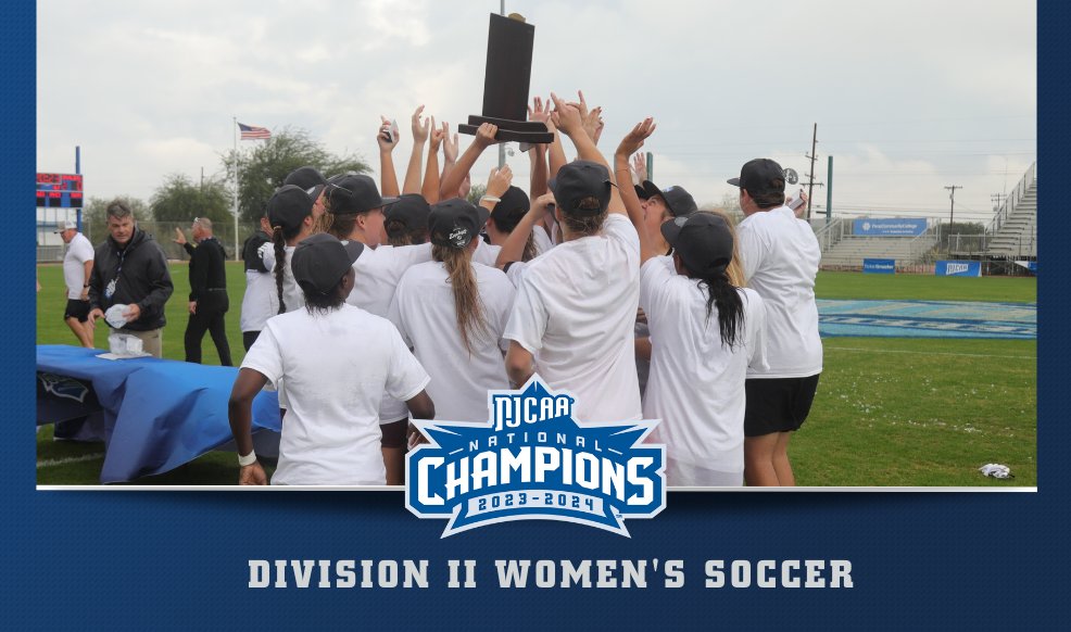 🏆Jones claims their first #NJCAASoccer DII Women's Championship!

The Bobcats won the 2023 championship in Tucson, AZ.

Full Recap⤵️
njcaa.org/sports/wsoc/20…