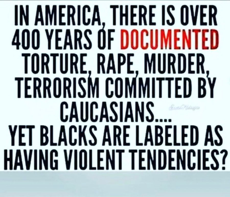 I’m still amazed that “some” people have a hard time believing that “some” people will do some fucked up shit if “they” have absolute power. #History has taught “them” nothing since 1492.😏

#IndigenousLivesMatter #BlackLivesMatter #VoteBlue