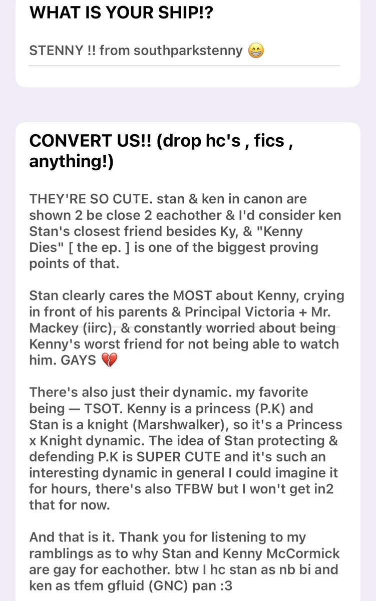 shipconvertion's tweet photo. HEY!! YOU🫵 !!! 

HAVE YOU HEARD THE GOOD WORD OF #SPSTENNY ?! WELL ,, LET US TAKE A MOMENT OF YOUR TIME TO TALK ABOUT THEM !!!

— 🧸 https://t.co/ykbJLWyS7R