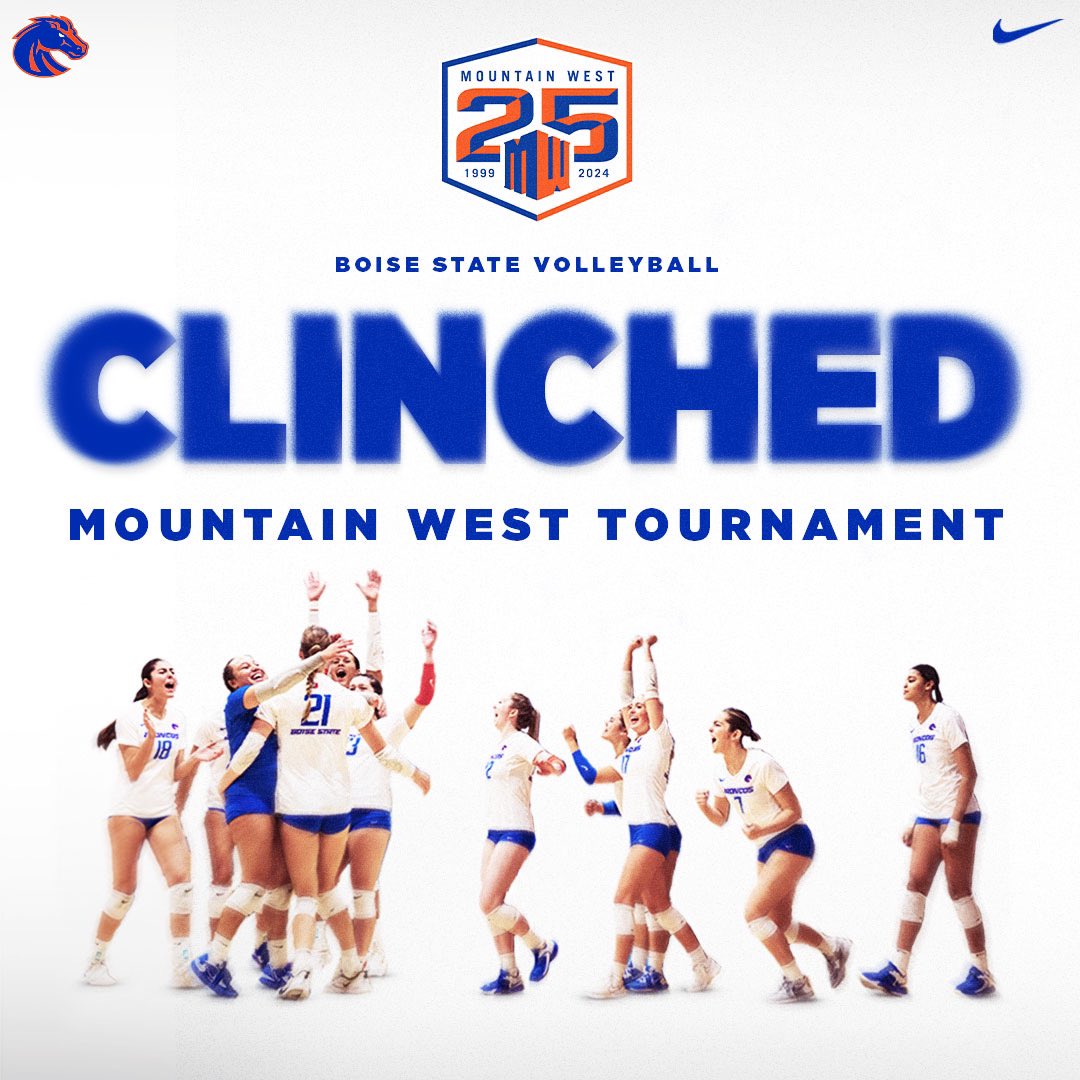 𝙏𝙃𝙀 𝘽𝙍𝙊𝙉𝘾𝙊𝙎 𝘼𝙍𝙀 𝙄𝙉 🔵🟠
Today’s 𝐖𝐈𝐍 clinched our spot in the Mountain West Tournament!! 🏆

#BleedBlue | #WhatsNext