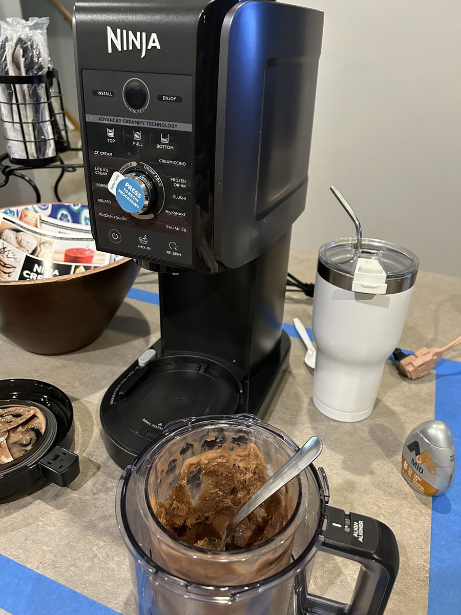 ChrisEOlive's tweet image. I have completely died and gone to heaven. #NinjaCreami #ItsForReal #WOW #ImaBeliever