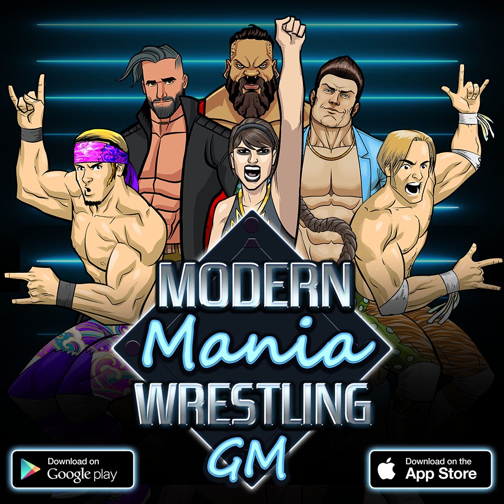ModernManiaGame's tweet image. Watching #AEWFullGear tonight? You might like our mobile wrestling GM game! 💪

🗣Existing Players! Help us spread the word to get PAID in-game! 👀

$10 Game Cash for every LIKE + every RETWEET + every COMMENT this post gets.💵

Numbers will be totaled some time after the show!👍