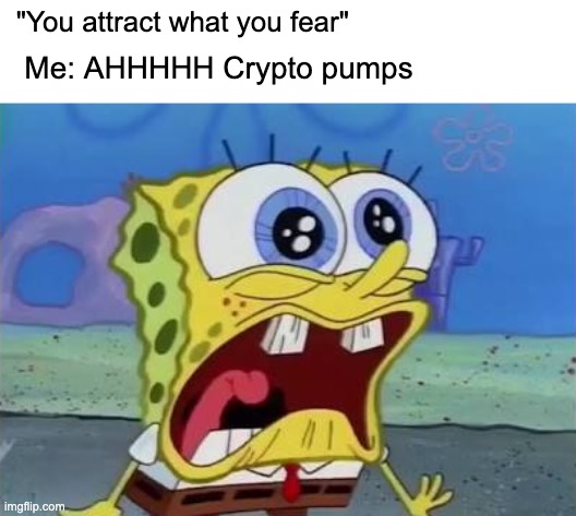 Do you fear the same thing, #Crypto lovers? 😆 #ThemCryptoFeels