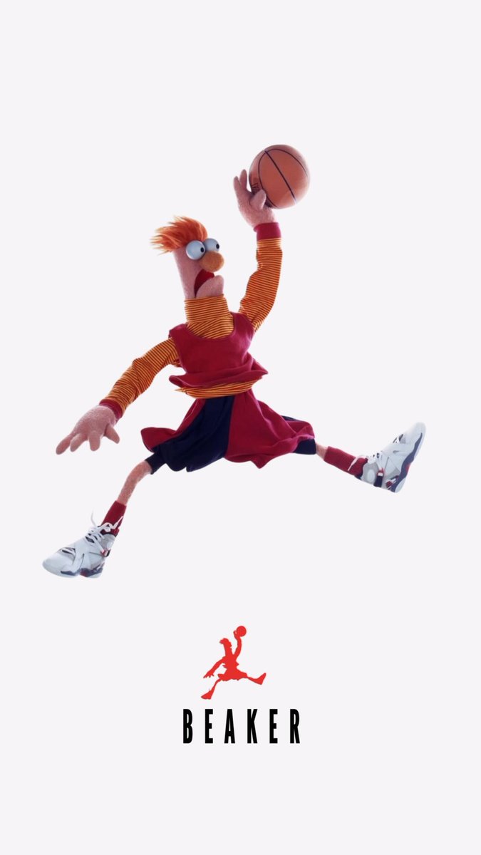 SneakerNews's tweet photo. Air Beaker 🏀 https://t.co/aODNaiMTtg