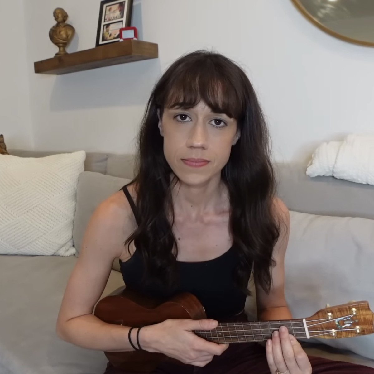PopBase's tweet photo. Colleen Ballinger calls her ukulele apology song “embarrassing” in comeback fall vlog video:

“The last video that I posted is really embarrassing to say the least. I was being accused of some pretty awful things and was mad. I should’ve handled the situation with maturity and empathy, but instead I just let my ego take over and I’m really disappointed in myself.”