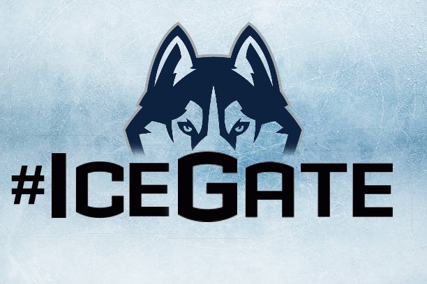 MarcjzHARTFORD's tweet image. Nnnnext! The @SonsOfNutmeg #IceGate returns to the #MiniMall !!! A great @UConnFootball win today, now it's time for @UConnMHOC right NOW!!! Section 109 Row C Seat 1 #BlockC #IceBus @hockey_east @HECommish @KSOB9188