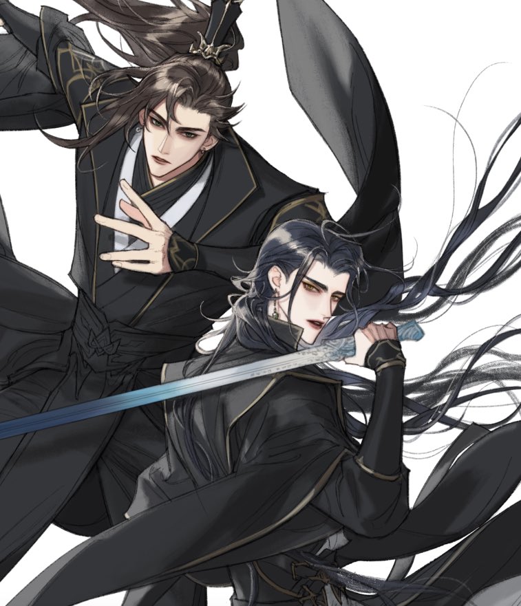 「ทำทั้ง 2 อย่างในรูปเดียวไปเลยคับ-งานเราส」|♡omix♡ อยู่ในยุทธภพのイラスト