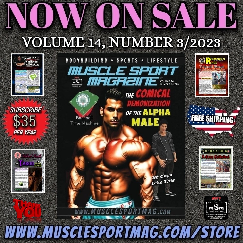 MuscleSport_LLC's tweet image. #musculardevelopment is gone. #musclesportmag is still in print. #bodybuildingmag #bodybuildingmagazine #musclemag #musclemagazine @BuffWomanOTD @OfficerMuscles @MUSCLESURGE @MattMcMuscles @DeesMuscles @Musclesaregrea1 @MusclesMarina @HolaBodybuilder @GoldenEraBodyb1 @BlakeTdowg