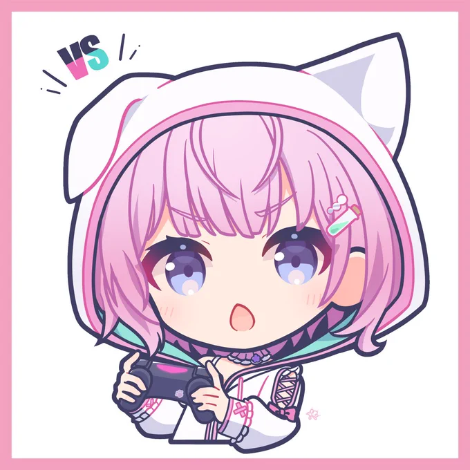 勝負!  #こよりすけっち
