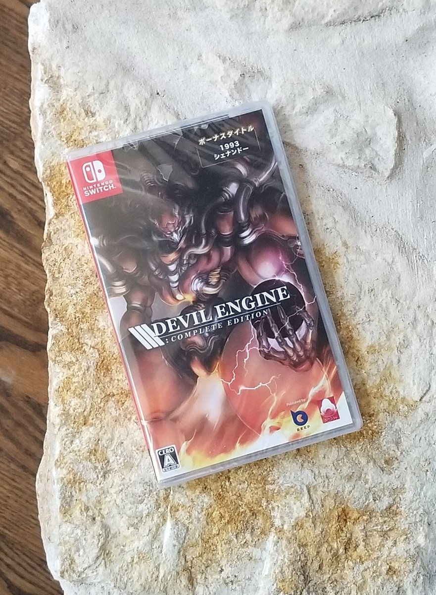 GamequestDQ's tweet photo. Devil Engine: Complete Edition | Switch
My thanks to @playasia for a great deal, and timely physical delivery of, what I hear is an absolutely fantastic shmup. And that cover!
#DevilEngine #STG https://t.co/vSubkXUghJ