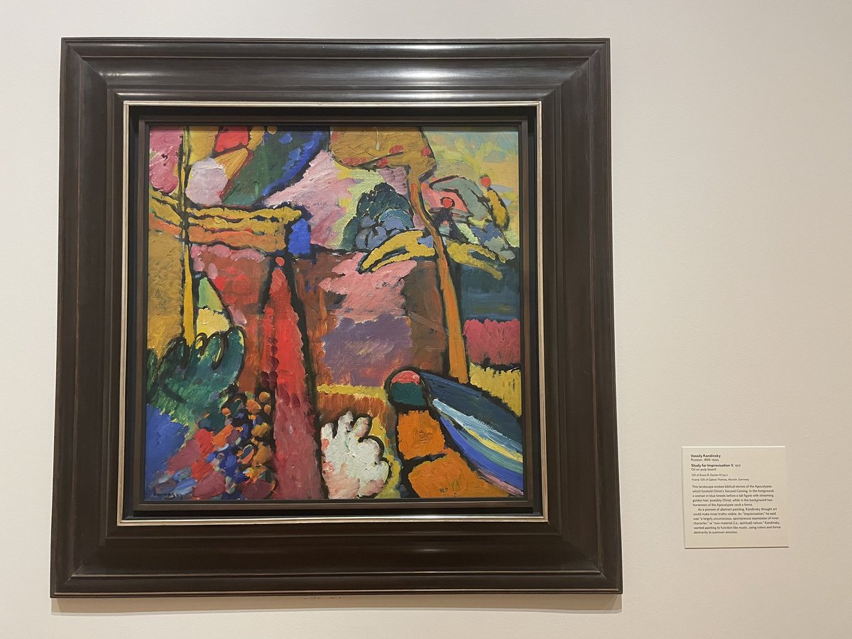 DanqingYin's tweet photo. I just had a great learning &amp; artful experience at @UCEA in Minneapolis! I caught up with wonderful scholars, met new friends, and had the luxury of finding Kandinsky’s work at MIA!  Hope you all have a colorful weekend :-) https://t.co/31CY2sIFPi