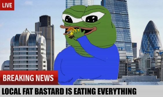 You have no idea what a 420B market cap $PEPE will look like....