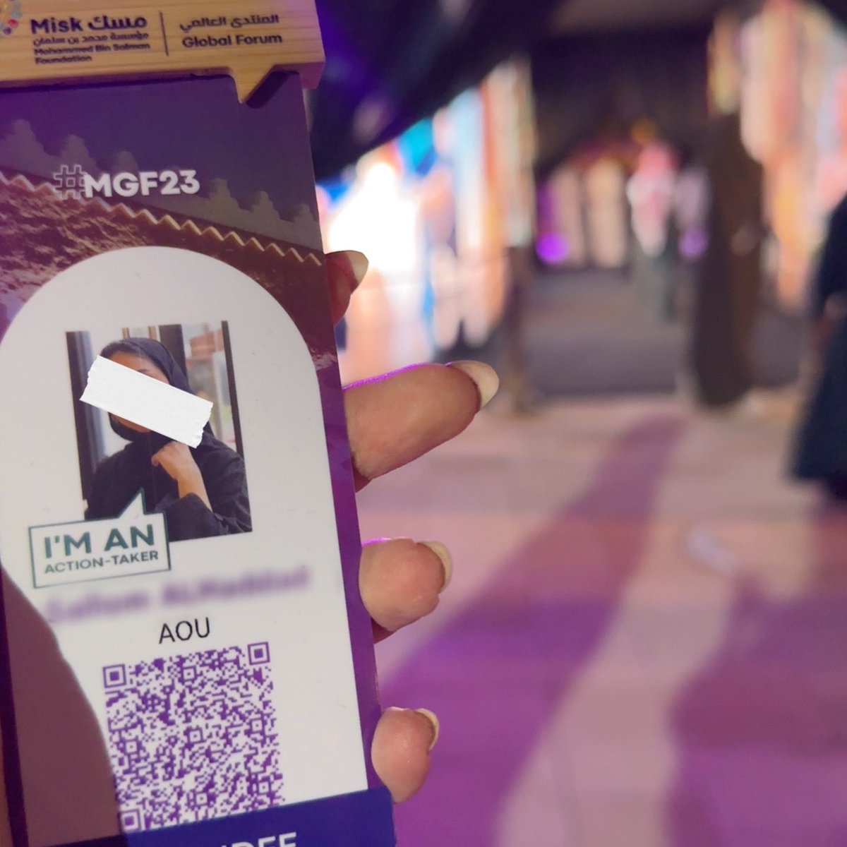 _So0m2's tweet photo. سُعدت بتواجدي هالسنة بمنتدى مسك العالمي.
يوم رائع ♥️
#منتدى_مسك_العالمي 
#MGF23 https://t.co/9NIKx0DecR