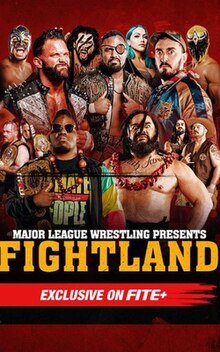 theRaceReels's tweet image. Almost time for the #GreatestshowonEarth with @Blazin_Lyon @RingmasterMidas @itsvedatime @Tony_Deppen @RickeyShanePage @SAMOANWEREWOLF #onnnward @mlw #FightLand
