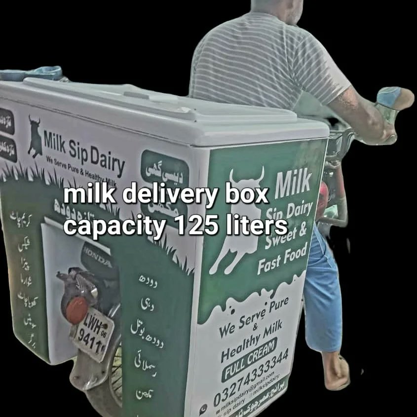 internatio73408's tweet image. bike fitted insulated milk  delivery box capacity 125 liters
 #milkdeliverybox #deliverybox #fibreglassbox #bikefittedbox
