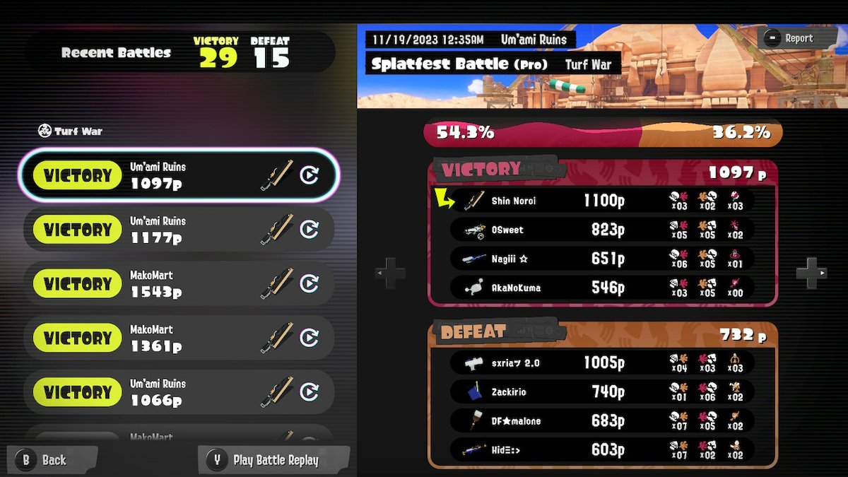 Shin_Rekkoha's tweet photo. I will fight for the sake of those too weak on my team. #SplatanaWiper #SplatFest #TeamHandshake #Splatoon3 #NintendoSwitch https://t.co/mNdZ7exhWH