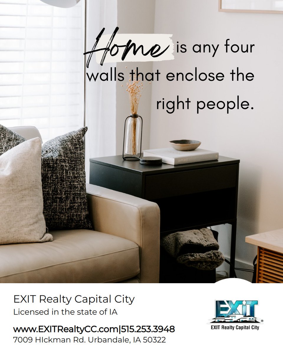 TheHulsGroup's tweet photo. Home is definitely where my people are! What does home mean to you?
#home #homesweethome #homeisfamily https://t.co/9DB0Bw4Yu1