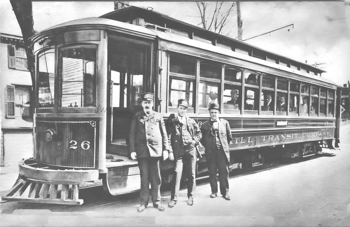 HudsonValSojourner (@hvsojourner) on Twitter photo Vintage Orange County NY
An Electric #Trolley Car Of The #Wallkill Transit Company, Ran From #Middletown To #Goshen, Orange County NY. No idea how long it took but I'm sure it beat walking.
hudsonvalleysojourner.com/hudson-valley-… Vintage Orange County NY
An Electric #Trolley Car Of The #Wallkill Transit Company, Ran From #Middletown To #Goshen, Orange County NY. No idea how long it took but I'm sure it beat walking.
hudsonvalleysojourner.com/hudson-valley-…