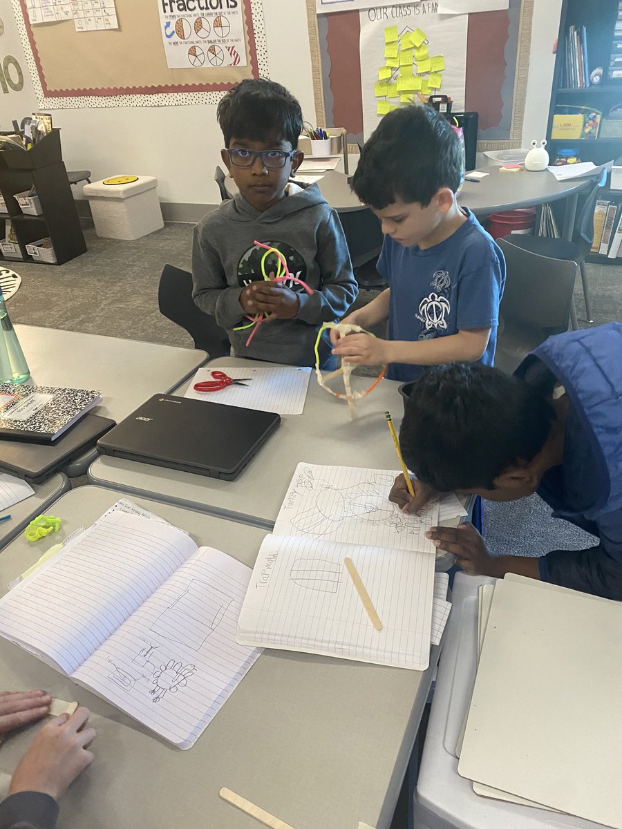 fletchermangela's tweet photo. My little engineers designed and built their own turkey trap! https://t.co/qThlQ3EFp5