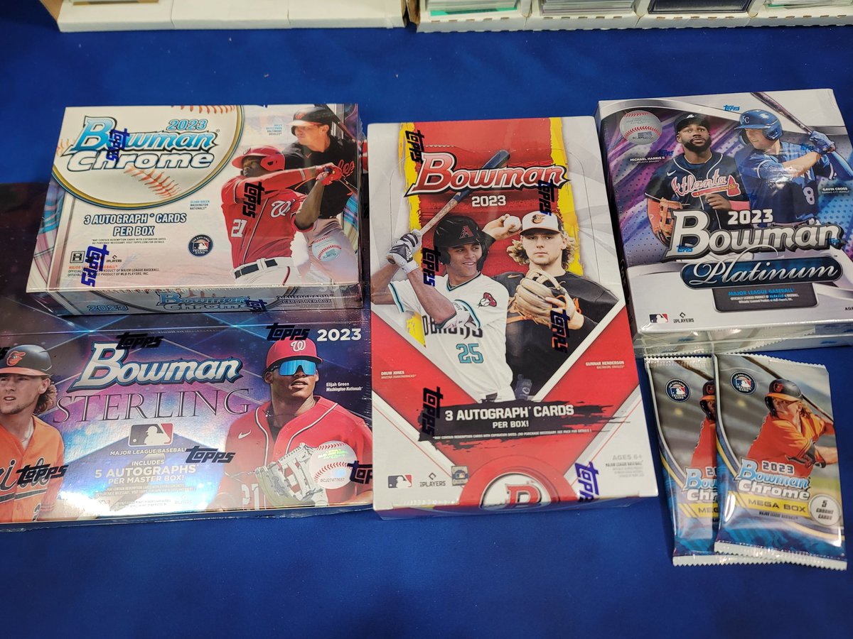 11/18 2023 Bowman Mixer Break Team Random $52.99 - 2 breaks blowoutforums.com/showthread.php…