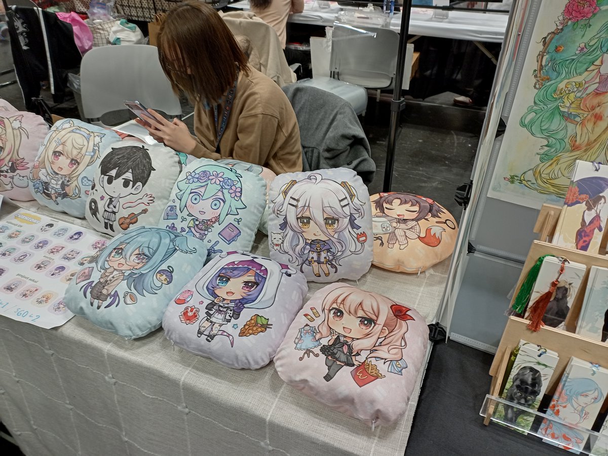 GameDevAlien's tweet photo. @henyathegenius This is some of the merch I found from you today at @AnimeExpo in #NewYorkCity . https://t.co/ddmtmMgekG