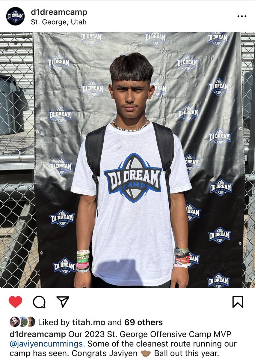 MVP ✌️ BYU D1 Dream Camp