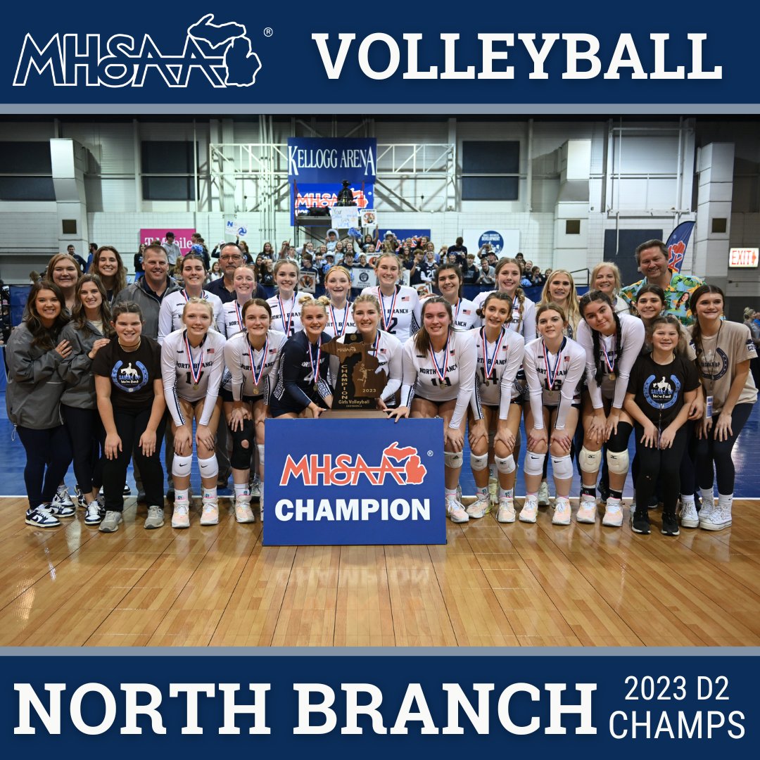 MHSAA (@mhsaa) on Twitter photo ๐ D2 VOLLEYBALL FINAL: North Branch Class of '24 Finishes Decade Together with Finals Repeat >> ow.ly/KG0x50Q981r๐๐<a href="/NorthBranchAD/">NB Athletics</a>โฃโฃโฃโฃโฃ โฃ #congratulations #finals #volleyball #champions #broncos #MHSAA ๐ D2 VOLLEYBALL FINAL: North Branch Class of '24 Finishes Decade Together with Finals Repeat >> ow.ly/KG0x50Q981r๐๐<a href="/NorthBranchAD/">NB Athletics</a>โฃโฃโฃโฃโฃ โฃ #congratulations #finals #volleyball #champions #broncos #MHSAA