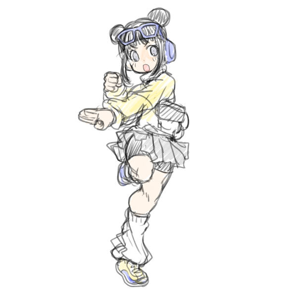 「2023-11-18 #一日一絵」|ふゆ(ドとレとミとキュとゴとヱの音が出ない)のイラスト